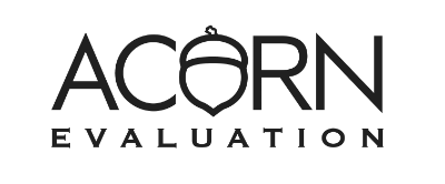 graphic logo of Acorn Evaluation