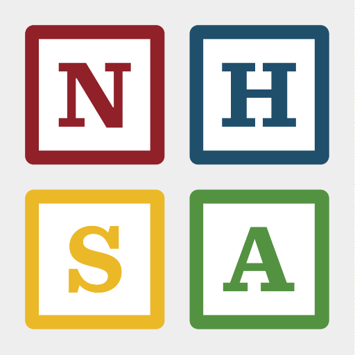 NHSA block logo