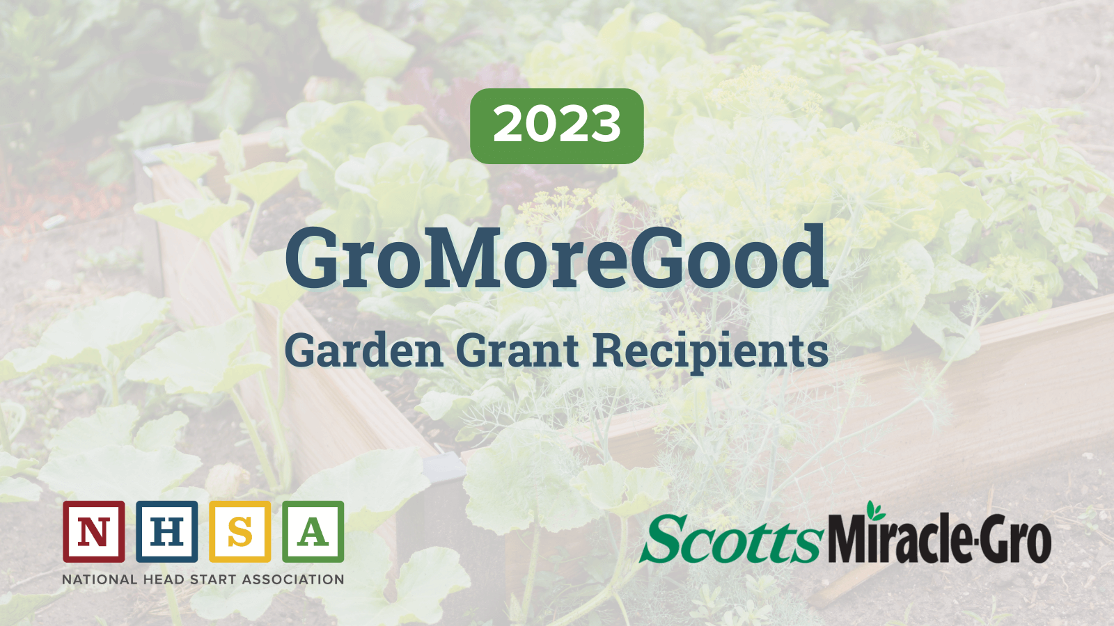 2022-23 GroMoreGood Garden Grant Winners